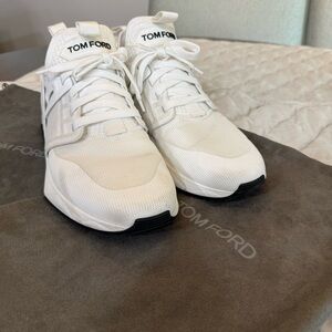 Tom Ford Neoprene Suede Jago Sneaker